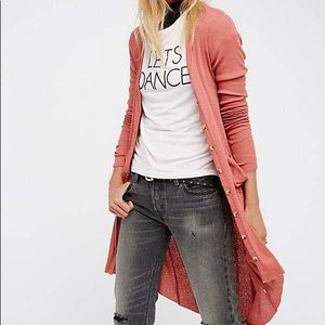 Free People Ribbed Up Maci Cardigan